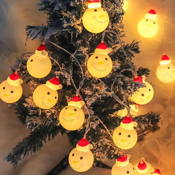 Julelys, vanntette batteridrevne LED-julelys