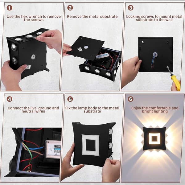 11-pak Halloween pynt micro landskab DIY krystalkugle a