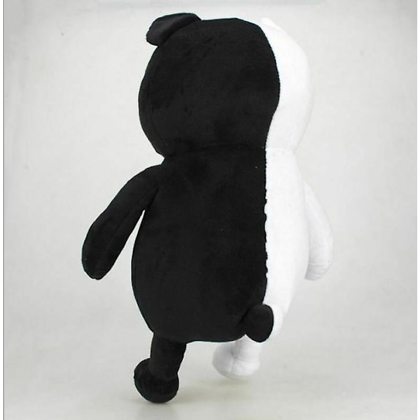43cm Anime Danganronpa Monokuma Svart Vit Björn Plysch Mjuk Gosedjur Julleksak