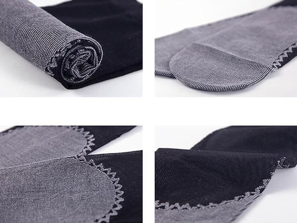 Dame 10 Par Silkeagtige Tynde Nylon Korte Ankelstrømper