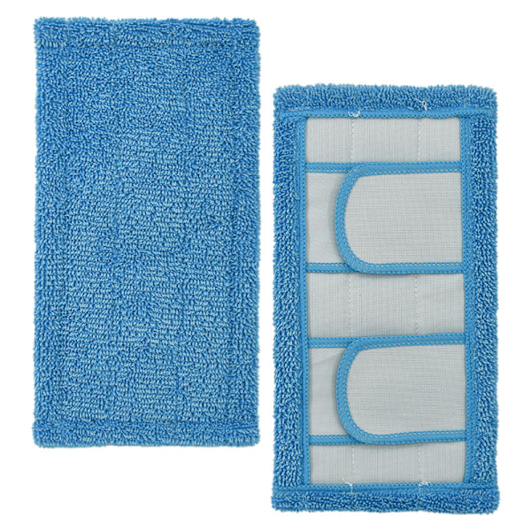2 stk. Swiffer flat klebrig moppeklut moppepute mikrofiber mopp moppehode erstatningsklut