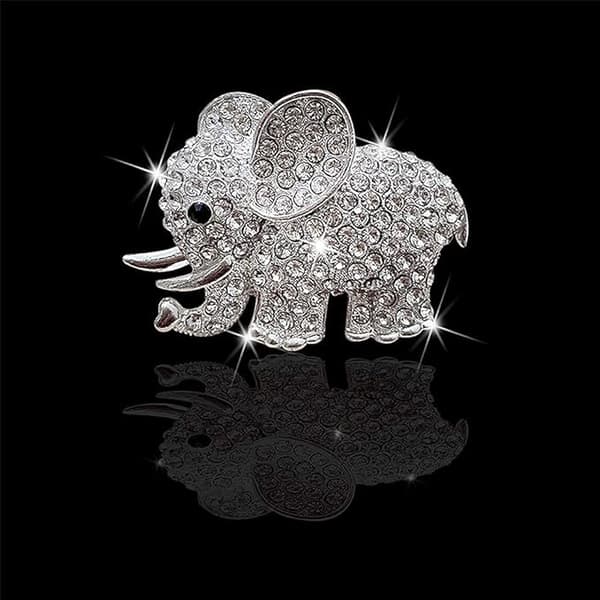 2 Pakning Bilventilklips, Krystall Bil Diffuser Ventilklips, Rhinestone Olje Diffuser Ventilklips, Billuftfriskere for Kvinner, Biltilbehør for Kvinner - Sty