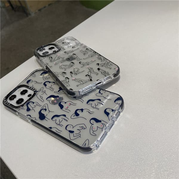 3 stk. egnet til IPHONE11 etui, metalkæde, lanyard, lov iphone11
