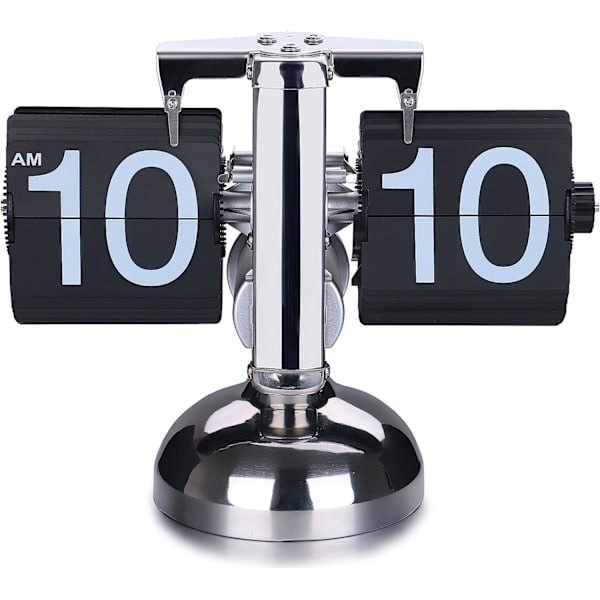 Flip-up digitalt retro ur - Intern gearstyring - Sort