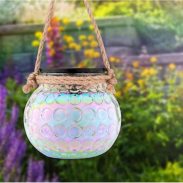 50 st LED Solar String Lights, 7m 50 Lights (2,5 Bubbles) - 8 Fu