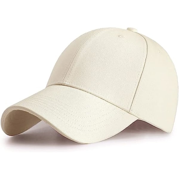 Cap, Cap Snapback-hatt för Sport Hip Pop Golf - Cap,Beige