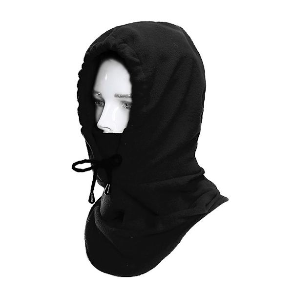 Vinterhue til kvinder Varm hættehalstørklæde Balaclava Pullover Termisk hue