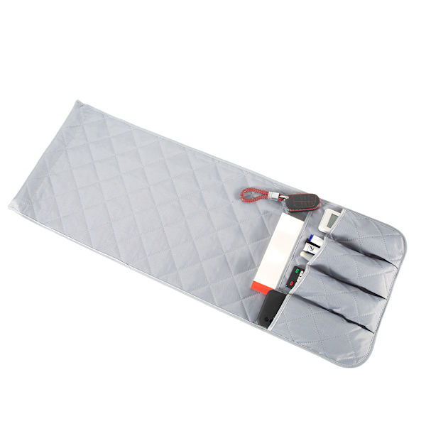Soffa Armstöd Hängande förvaringsväska Fjärrkontroll Snack Tidy Organizer Hem (brun)
