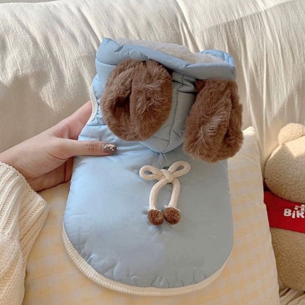 Hundkläder Höst- & Vinterpyjamas för Små Hundar 2kg-4kg