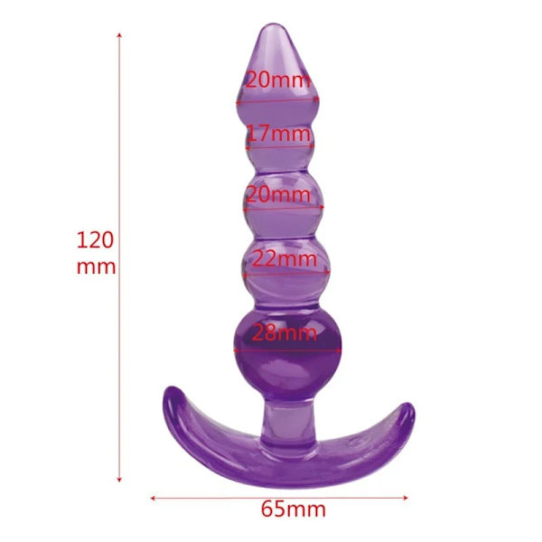 2 stk. Prostatamassage, unisex