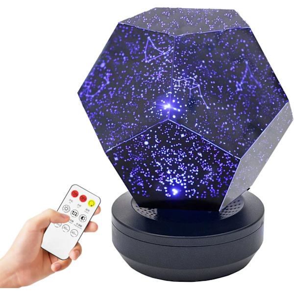 Galaxy Stjernenattlys Himmellysprojektor, LED-stjerner Original Hjem P