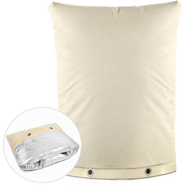 Vinterkran frostskyddsmedel cover anti isbildning returventil frostskyddshylsa frostskyddspåse rörisolering isoleringshylsa 62*63cm