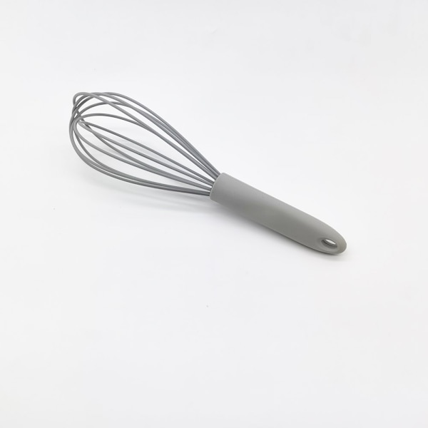 Premium silikonepiskeris, 25 cm, grå