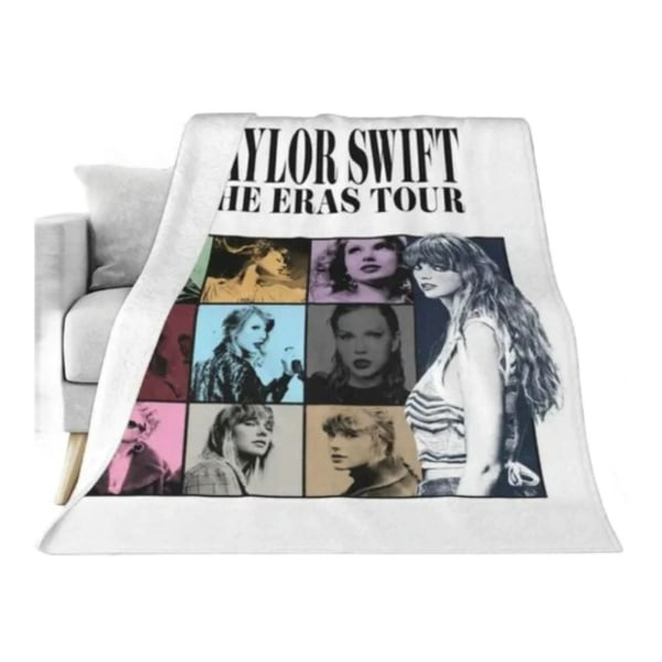 Taylor Swift The Eras Tour Filt Throw högupplöst Soft Warm Fluffy Filt för sovrum, flanell，soffa, festdekorationspresent F