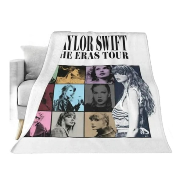 Taylor Swift The Eras Tour Filt Throw högupplöst Soft Warm Fluffy Filt för sovrum, flanell，soffa, festdekorationspresent F