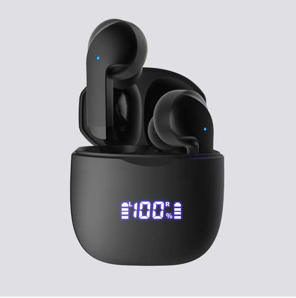 A3 digital display TWS trådlöst bluetooth headset ENC samtalsbrusreducerande headset