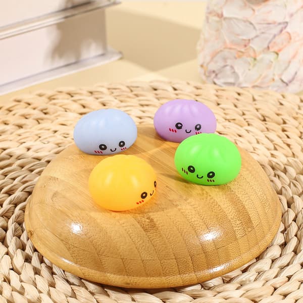 24-delt Fidget Squishy Kalender Blind Boks Squishies Boller Legetøj Dumplings Squishies Legetøj til Børn (DUMPLING 2)
