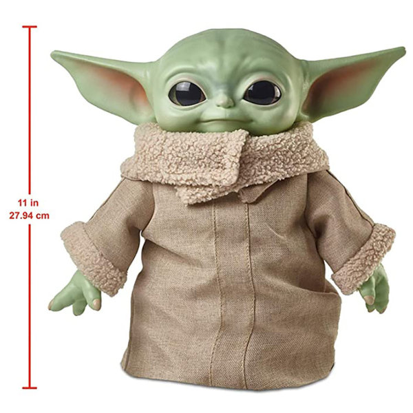 Baby Yoda handgjord docka Star Wars Manlodar Jul baby Yoda leksak utomjordisk prydnad