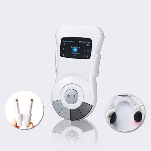 Rhinit Instrument Lågfrekvent rött ljus Massage Fysioterapi Instrument Näshinder Intelligent Anti-Snarkning Rhinitis Device
