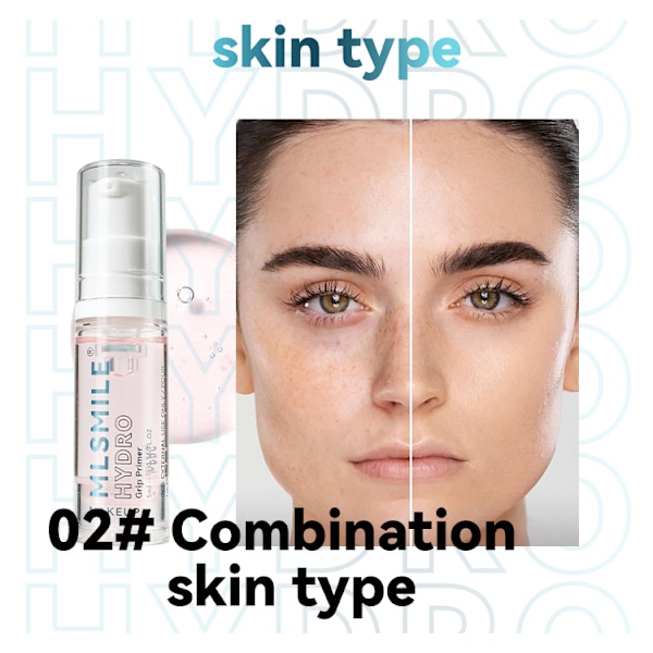 5 ml Face Primer Pore Invisible Makeup Face Primer Foundation Grip Primer 02#