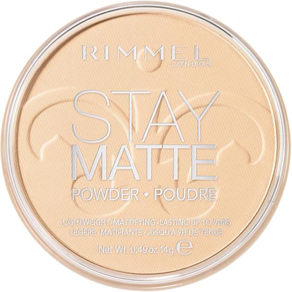 Rimmel Stay Matte Pressed Powder, Peach Glow, 14g
