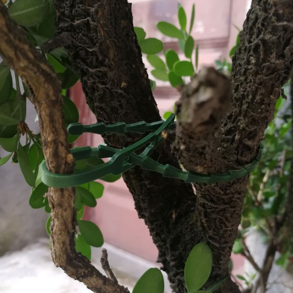 Puutarhatyökalu - Puutarhan sidonta, 17 cm, uudelleenkäytettävä (30 kpl)