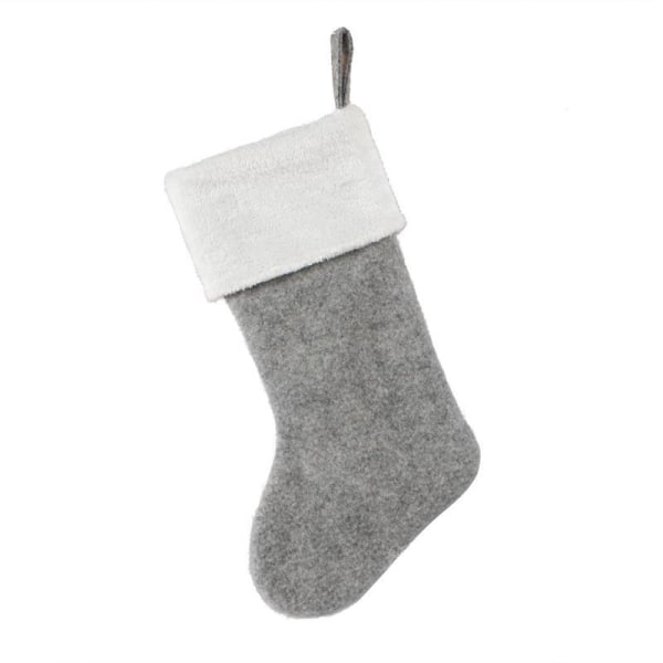 Christmas Snowman Socks Presentpåse Juldekorationer Godispåse