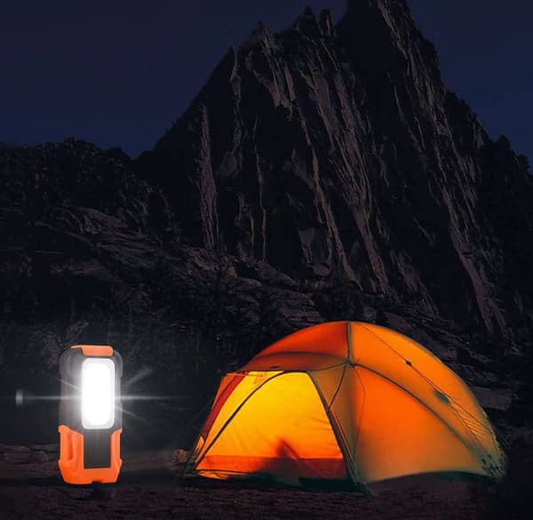 UV-taskulamppu, 2 in 1 LED-taskulamppu UV-lamppu, 500 lumenia 4 tilaa Blac
