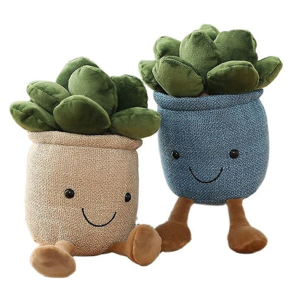 Plants Vs Zombies Peashooter Plyschleksaker för barn A