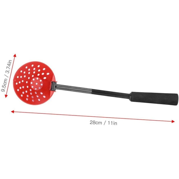 Ice Scoop, Vikt Winter Ice Fishing Tool Ice Scoop Skimmer Plast Outdoor Fiskeredskap Tillbehör