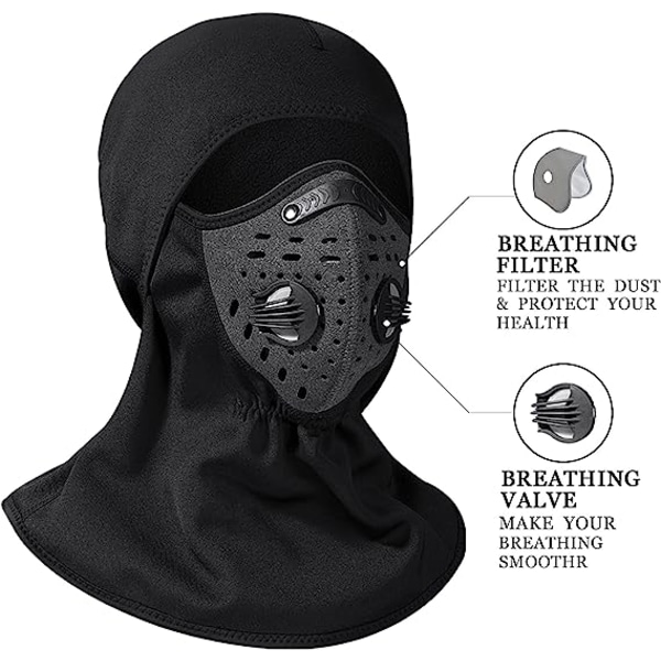 Hiihtomaski balaclava talvimaski miehet balaclava kylmän sään lämmin m