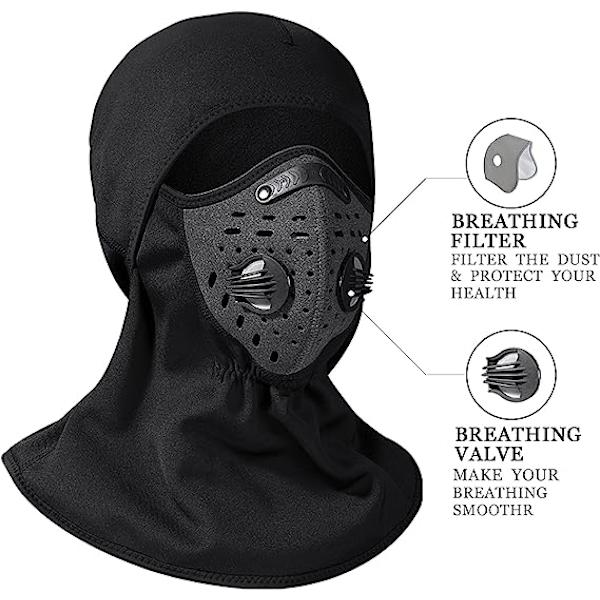 Skidmask balaclava vintermask herr balaclava kallt väder varmt m