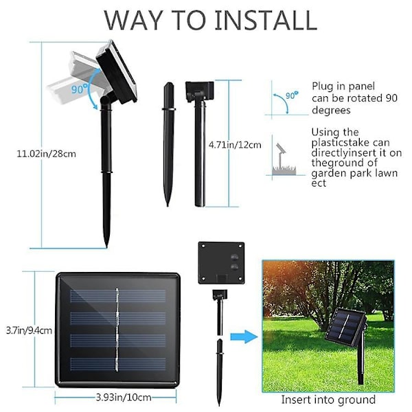 USB laddning ögonskydd läslampa utomhus nattlöpning