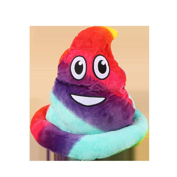 Brun Emoticon Bæsj Hatt 1 Per Bestilling