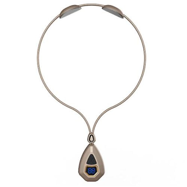 Neck Acupoint Lymphatic Massager - Ems Portable Lymphatic Champagne