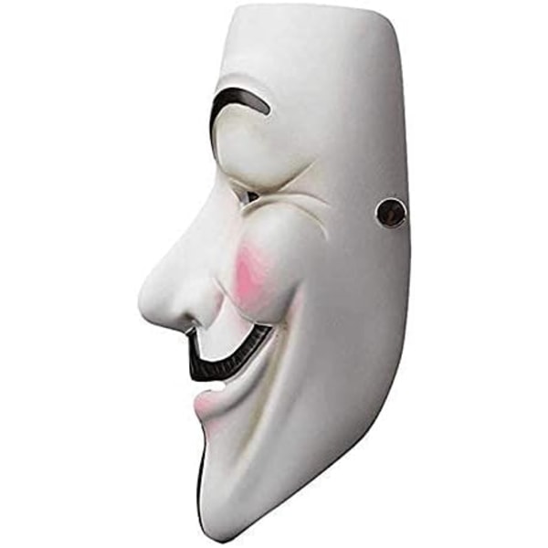 V för Vendetta Guy Fawkes Mask Quality Anonymous Mask Halloween Costume Hackers Mask Cosplay Party Mask One Size