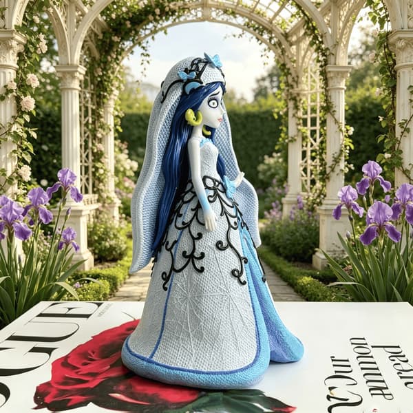 Ny Monster.high Tim Corpse Bride Emily Skullector Docka