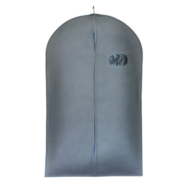 5 stycken Förvaringspåse för kläddräkt Dammtät cover plaggpåsar (grå100x60cm)