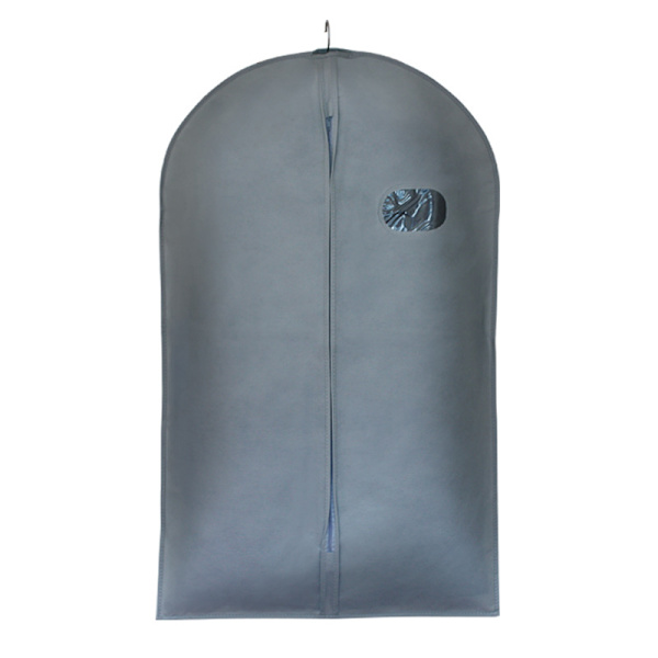 5 stycken Förvaringspåse för kläddräkt Dammtät cover plaggpåsar (grå150x60cm)