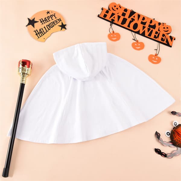 Halloween spøkelse hettekappe gutter og jenter sjal Halloween barn