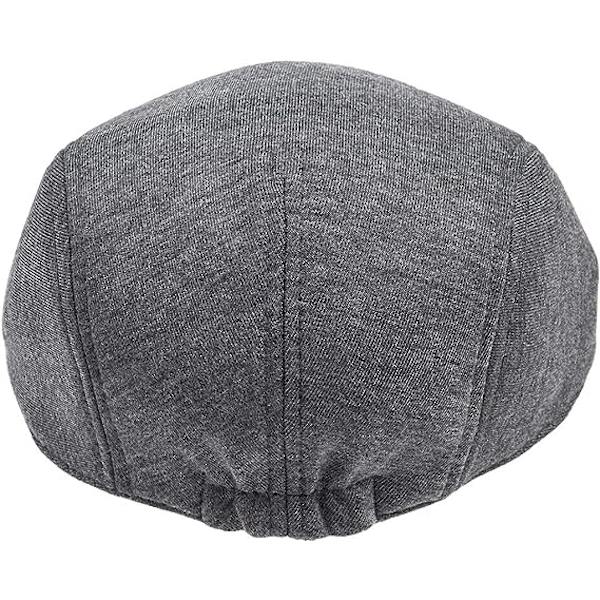 2-pack herr bomull Newsboy kepsar Soft Fit Taxi hattar, baskrar