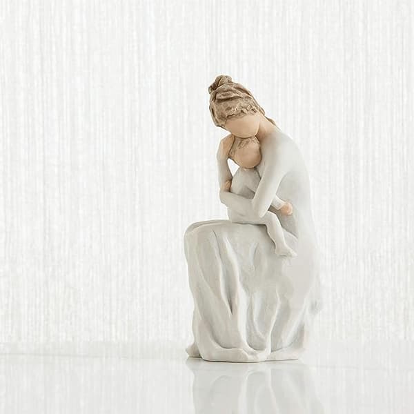 Willow Tree For Always, Skulpturert Håndmalt Figur