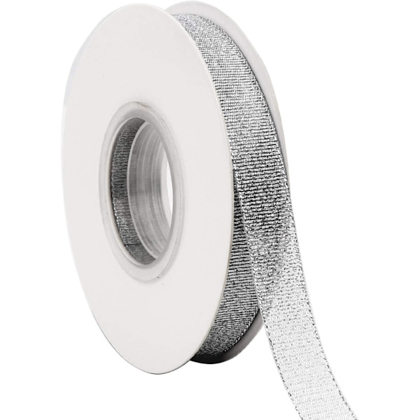 Silverband för halloween, glitterjulband för presentinslagning, lockband för bröllop, gör-det-själv, julgransdekoration, utomhus och inomhus