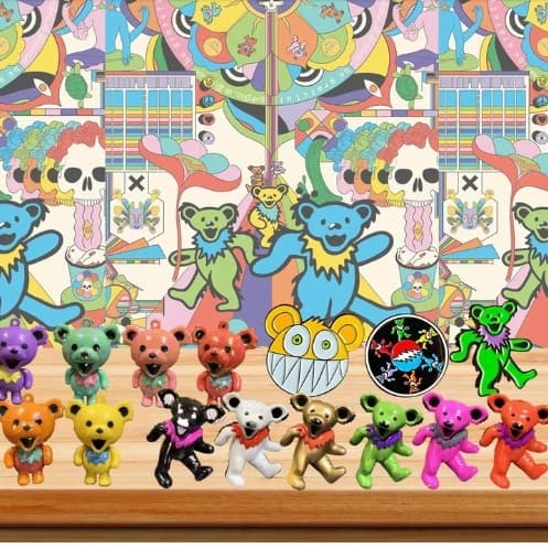 Grateful Dead Adventskalender Jul 2024 Advent Blind Bokser
