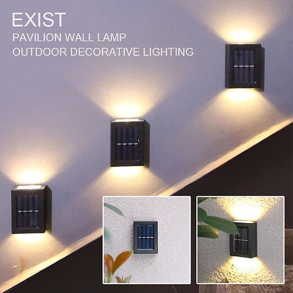 LED Solar Rörelsesensor Landskap Spotlight, Max 650lm IP67 Vattentät