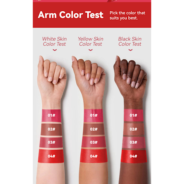 Tarttumaton huultenrajauskynä Matte Light Colour Marker Lip Liner 01#