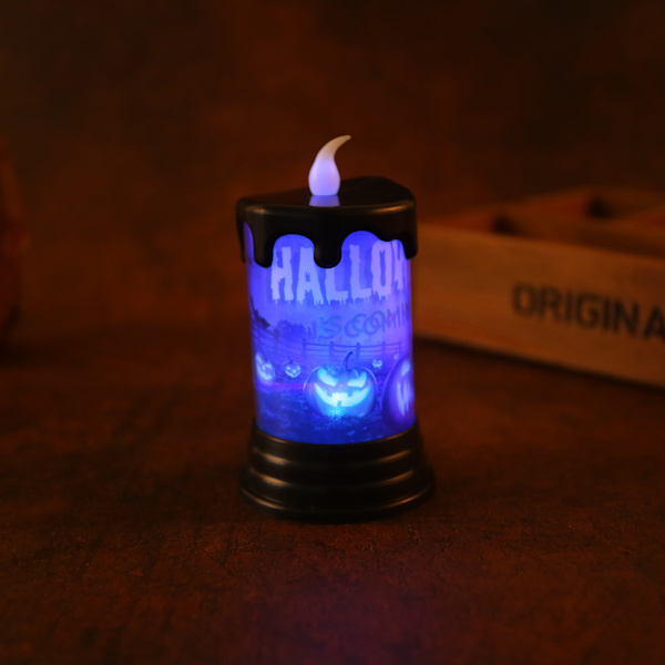 Halloween Flameless Candles,halloween Led Flameless Candles | Re C