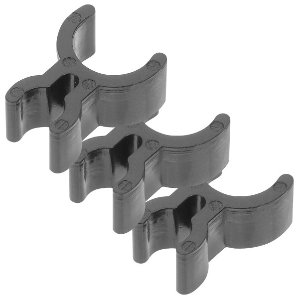 3 stk. Fransk Horn Blyantklips Trompet Pennklips Holder Musikkinstrumenter Blyantklips Svart
