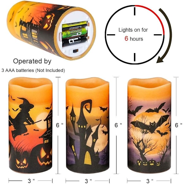 Halloween Spøkelseansikt Gresskar Lysestake Lyslampe Skrivebord D