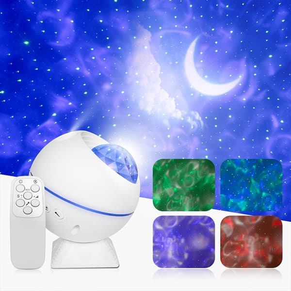 Galaxy-projektor, LED-galakselys for soverom, sky
